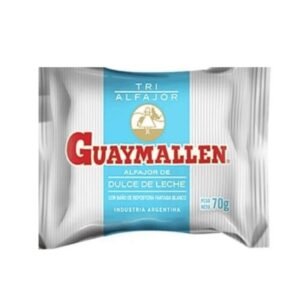 Alfajor guaymallén triple blanco x 70 grs.