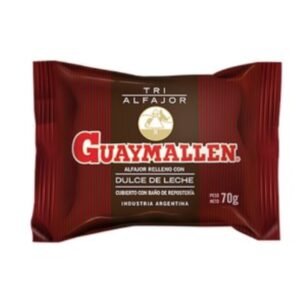 Alfajor guaymallén triple choco x 70 grs.