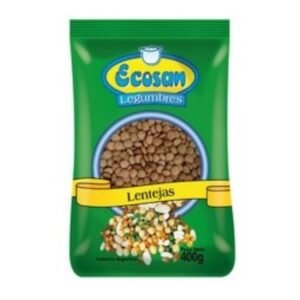 Lenteja nacional ecosan x 400 grs.