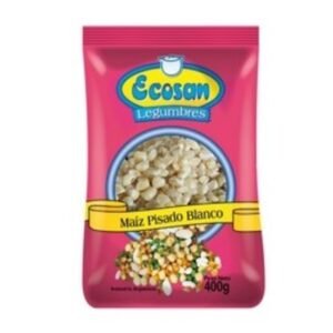 Maíz partido blanco x 400 grs. paq. ecosan