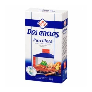 Sal dos anclas parrillera x 500 grs. caja