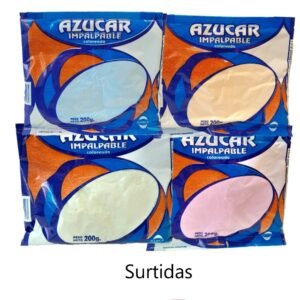 Azúcar impalpable x 200 grs. color