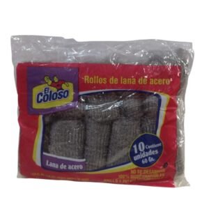 Lana de acero x 10 uni.