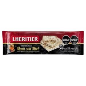 Turrón de maní lheritier x 250 grs.