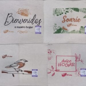 Trapo alfombra estampado