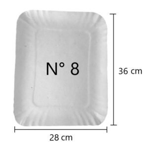 Bandeja cartón nº 8
