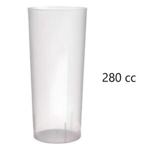 Vaso trago largo x uni.