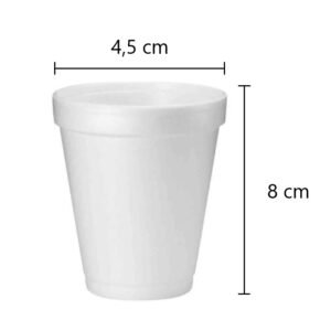 Vasos x 180 cc. térmico x 25 uni.