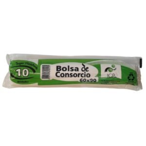 Bolsa consorcio 60 x 90 blanco x 10 uni