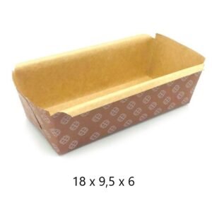 Molde budín papel x 500 grs.