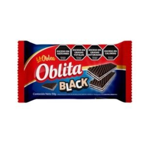 Oblea oblita x 50 grs. black
