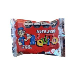 Alfajor simple riquito chocolate x 20 grs.