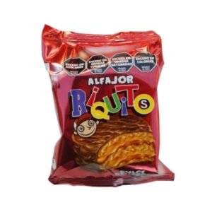 Alfajor triple riquito x 60 grs. chocolate