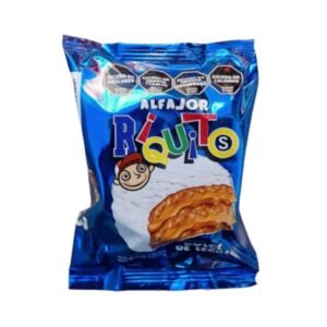 Alfajor triple riquito x 60 grs. blanco