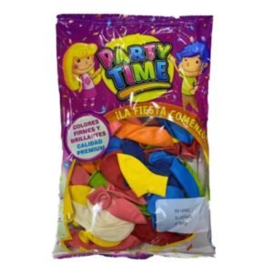 Globos lisos x 50 uni.