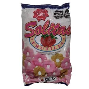 Masitas frutillas solitas x 500 grs.