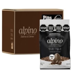 Chocolate alpino semi amergo x 6 Kg.