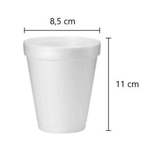 Vasos x 300 cc. térmico x 25 uni.