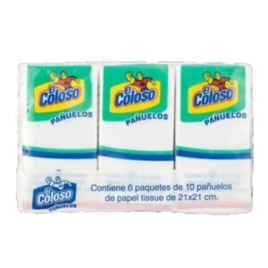 Pañuelos descartable x 6 uni.