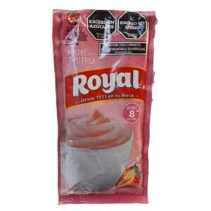 Postre royal frutilla x 75 grs.