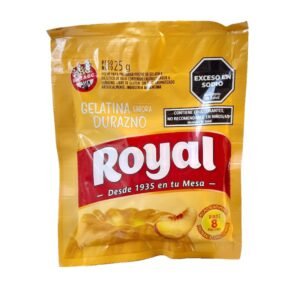 Gelatina royal durazno x 40 grs.