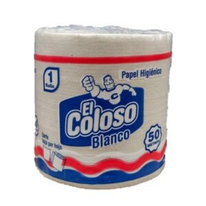 Higiénico blanco el coloso x 1 x 50 mts.