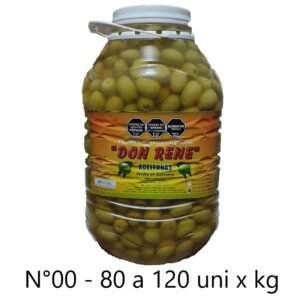 Aceitunas verdes nº 00 x 5 Kg.