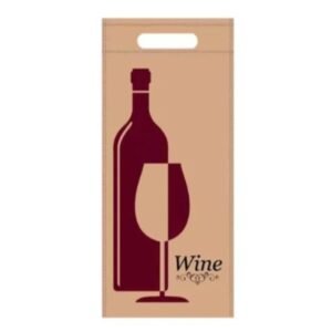 Bolsa riñón tela 17 x 40 vino x uni.