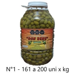 Aceitunas verdes nº 1 x 5 Kg.