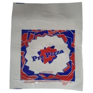 Bolsa pizza x 100 uni.