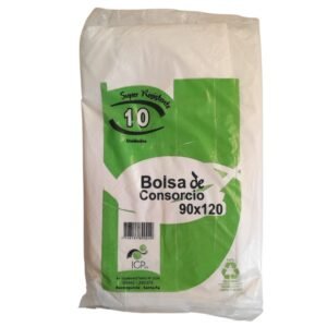 Bolsa consorcio blanco 90 x 120 x 10 uni