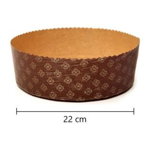 Molde bizcochuelo nº 22 x uni.