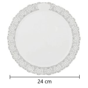 Bandeja p/ torta redonda x 24 cm.