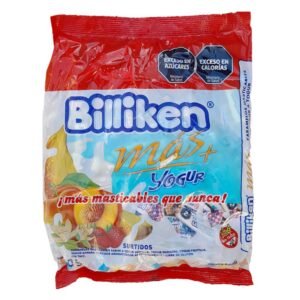 Caramelo masticable yogurt billiken x 150 uni.