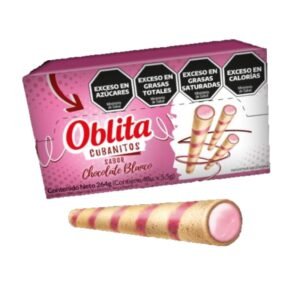 Cubanito oblita x 48 uni. frutilla