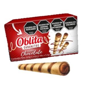 Cubanito oblita x 48 uni. chocolate