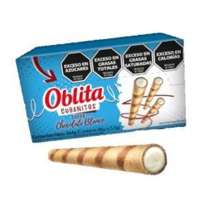 Cubanito oblita x 48 uni. chocolate blanco