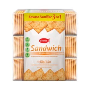 Sandwich granagua granix x 3 x 600 grs.