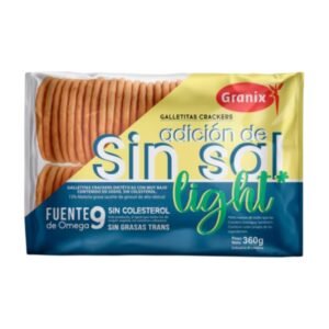 Sin sal light granix x 360 grs