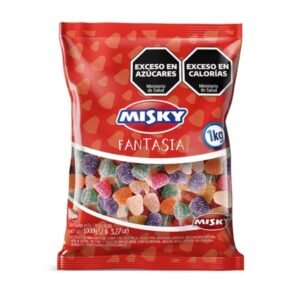 Misky goma fantasía x 1 kg (466 uni)