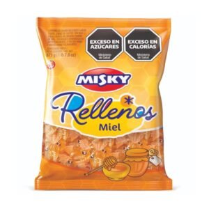 Misky caramelo de miel x 675 grs. (135 uni)