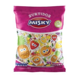 Misky masticable frutal x 800 grs (242 uni)